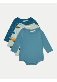 Cotton On Kids Komplet 3 par body dziecięcych 7342439 Kolorowy Regular Fit. Materiał: bawełna. Wzór: kolorowy #1