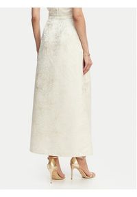 Marella Komplet top i spódnica Bazar 2615201012 Écru Regular Fit. Kolor: kremowy. Materiał: syntetyk #3