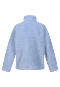 Regatta - Bluza Typu Polar Damska Zeeke Puszysta. Kolekcja: plus size. Kolor: niebieski. Materiał: polar. Styl: sportowy. Sport: turystyka piesza #2