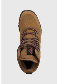columbia - Columbia buty wysokie męskie kolor czarny. Zapięcie: sznurówki. Kolor: brązowy. Materiał: guma. Technologia: Omni-Heat (Columbia). Sezon: zima #2