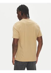 Hugo - HUGO T-Shirt Deterni 50544496 Beżowy Regular Fit. Kolor: beżowy. Materiał: bawełna #5