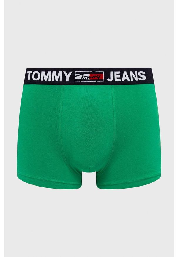 Tommy Jeans - Bokserki. Kolor: zielony