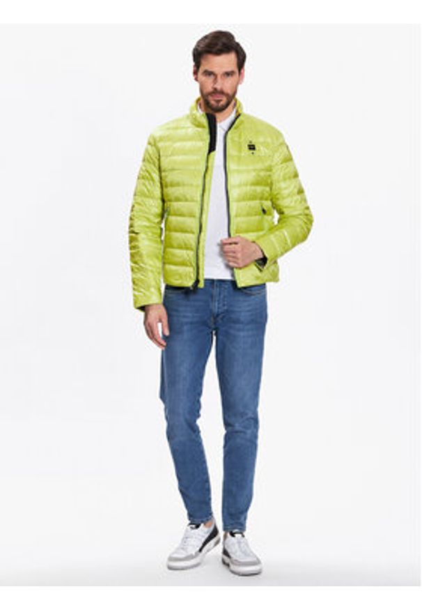 Blauer Kurtka przejściowa Jackson 23SBLUC03036 Zielony Regular Fit. Kolor: zielony. Materiał: syntetyk