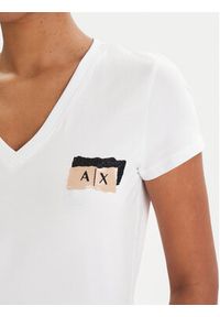 Armani Exchange T-Shirt XW001803 AF16294 U0002 Biały Regular Fit. Kolor: biały. Materiał: bawełna #4