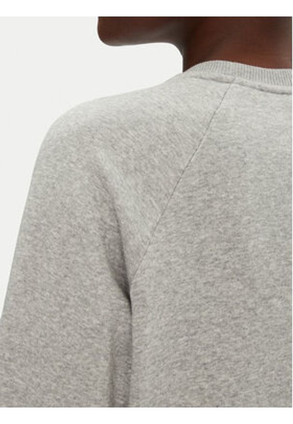 Under Armour Bluza Rival Fleece Crew 1379508 Szary Loose Fit. Kolor: szary. Materiał: bawełna