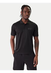 EA7 Emporio Armani Polo 7M001359 AF13862 UC001 Czarny Slim Fit. Typ kołnierza: polo. Kolor: czarny. Materiał: syntetyk #1