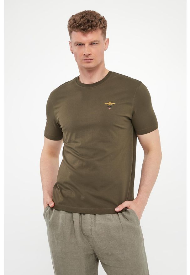Aeronautica Militare - T-shirt męski z logo AERONAUTICA MILITARE