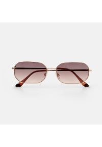 Mohito - Okulary przeciwsłoneczne - Brązowy. Kolor: brązowy