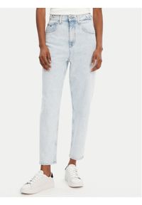 Tommy Jeans Jeansy DW0DW20496 Niebieski Mom Fit. Kolor: niebieski