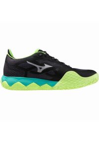 Buty do tenisa Mizuno Wave Enforce Tour CC. Kolor: czarny, biały, wielokolorowy. Model: Mizuno Wave. Sport: tenis
