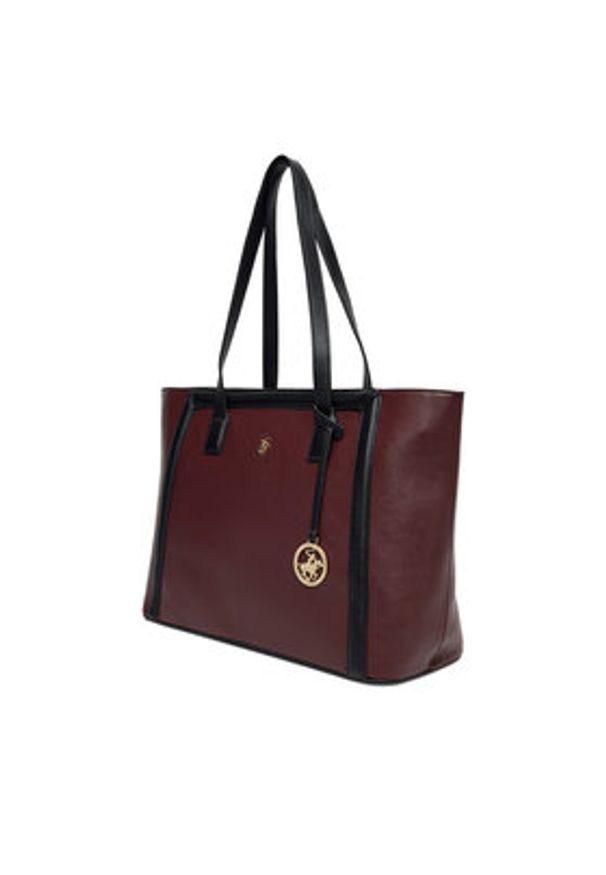 Beverly Hills Polo Club Torebka C-BHPC-L-007-08 Bordowy. Kolor: czerwony