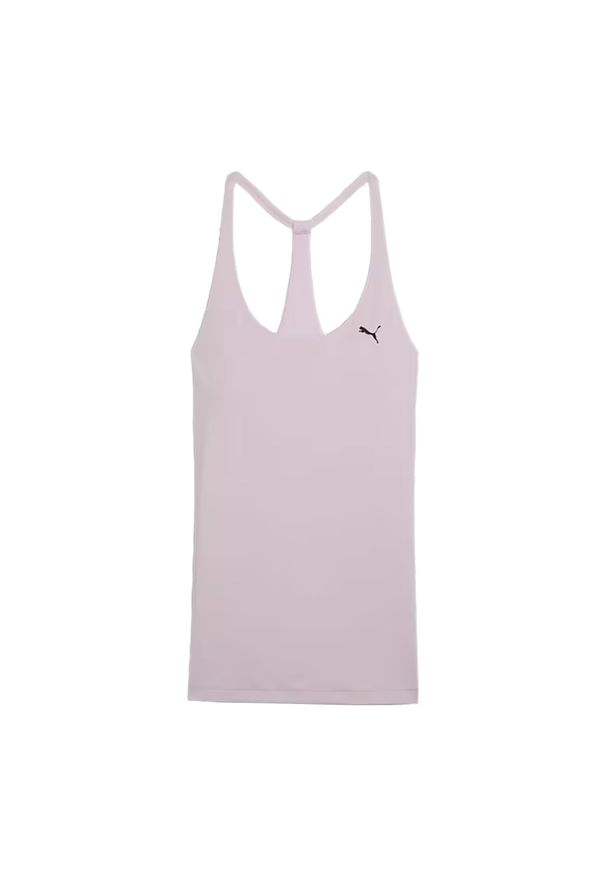 Puma - Tank top treningowy damski PUMA Studio Ultrabare 2in1 Tank. Kolor: różowy