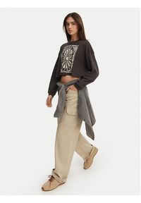 Billabong Bluzka Trip Around EBJZT00491 Szary Cropped Fit. Kolor: szary. Materiał: bawełna #6