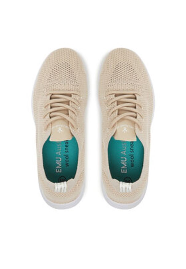 EMU Australia Sneakersy Springbrook W13165 Écru. Materiał: materiał
