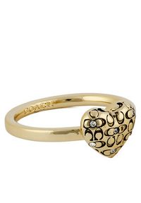 Coach Zestaw pierścionków 37460424 Złoty. Materiał: metalowe. Kolor: złoty #7