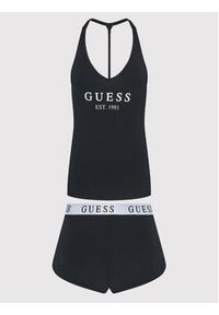 Guess Piżama O1GX01 JR07A Czarny Regular Fit. Kolor: czarny #4