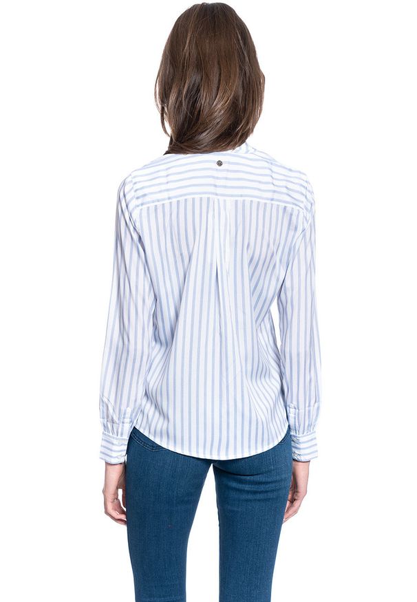Mustang - BLUZKA DAMSKA MUSTANG EMMA SHIRRED CREPE 1009980 11780