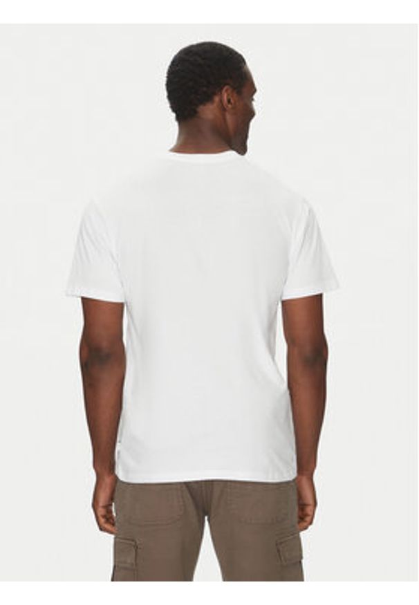 Billabong T-Shirt EBYKT00100 Biały Regular Fit. Kolor: biały. Materiał: bawełna