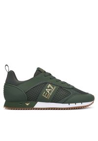 EA7 Emporio Armani Sneakersy 7X000334 AF18610 MZ583 Zielony. Kolor: zielony. Materiał: skóra #1