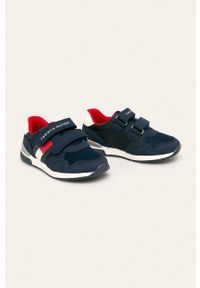 TOMMY HILFIGER - Tommy Hilfiger - Buty dziecięce. Nosek buta: okrągły. Zapięcie: rzepy. Kolor: niebieski. Materiał: guma #5