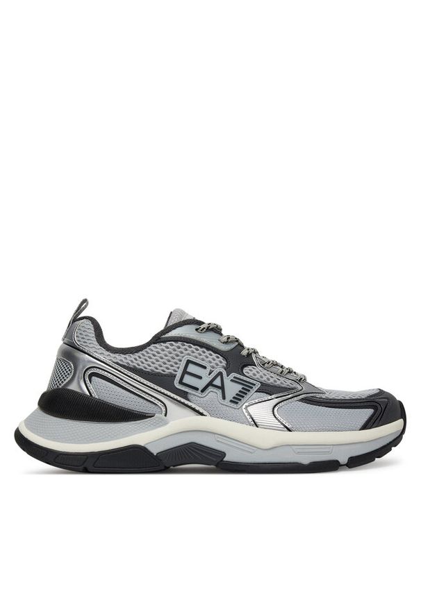 Sneakersy EA7 Emporio Armani. Kolor: szary