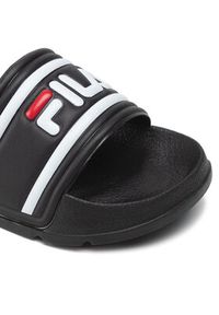 Fila Klapki Morro Bay Slipper Infants 1011430.25Y Czarny. Kolor: czarny. Materiał: skóra