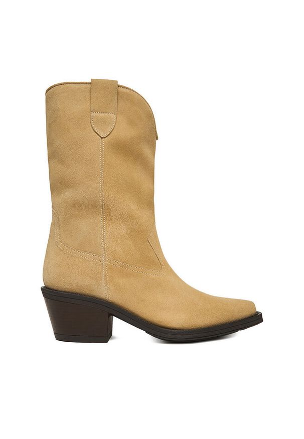 Kowbojki Badura. Kolor: beżowy