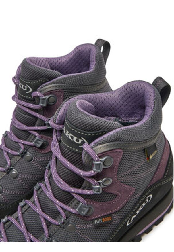 Aku Trekkingi Trekker Lite III Gtx GORE-TEX Ws 978 Szary. Kolor: szary. Materiał: skóra, zamsz