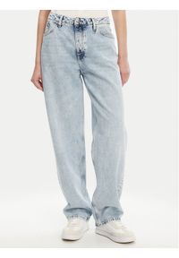 Calvin Klein Jeans Jeansy 90's J20J225504 Niebieski Loose Fit. Kolor: niebieski