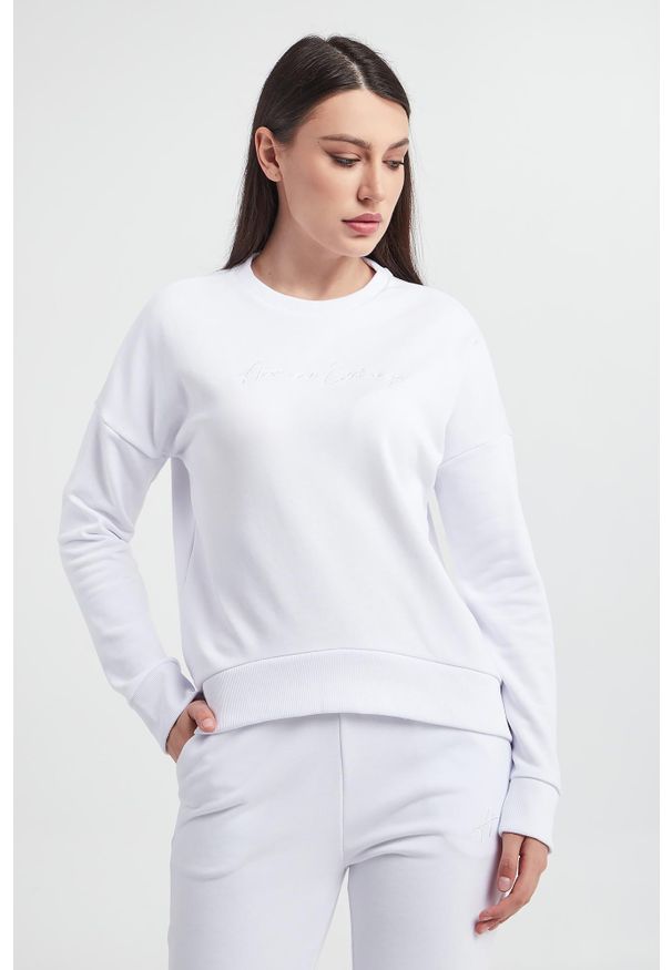 Armani Exchange - Bluza dresowa damska ARMANI EXCHANGE. Materiał: dresówka