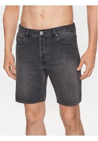 G-Star RAW - G-Star Raw Szorty jeansowe D20776-D291-C778 Szary Regular Fit. Kolor: szary. Materiał: bawełna, jeans