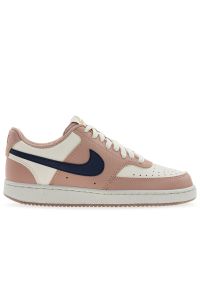 Buty damskie Nike Court Vision Low Next Nature DH3158-606 - różowe. Zapięcie: sznurówki. Kolor: różowy. Materiał: guma, syntetyk, materiał, skóra. Szerokość cholewki: normalna. Sezon: lato. Model: Nike Court