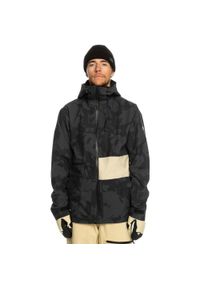 Kurtka snowboardowa męska Quiksilver S Carlson Stretch Quest. Kolor: czarny. Sezon: zima. Sport: snowboard