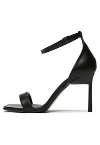 Calvin Klein Sandały Geo Stiletto Sandal 90Hh HW0HW01610 Czarny. Kolor: czarny. Materiał: skóra #3