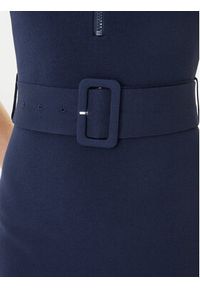 Guess Sukienka dzianinowa V6RK08 Z4642 Granatowy Slim Fit. Kolor: niebieski. Materiał: syntetyk #3