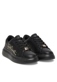 Just Cavalli Sneakersy 78RA3SB3 ZPA88 Czarny. Kolor: czarny. Materiał: skóra #6