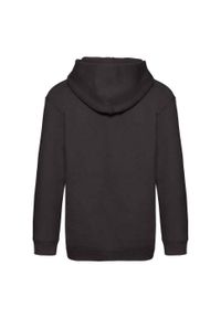 FRUIT OF THE LOOM - Bluza Z Kapturem Premium Dla Dzieci. Typ kołnierza: kaptur. Kolor: czarny