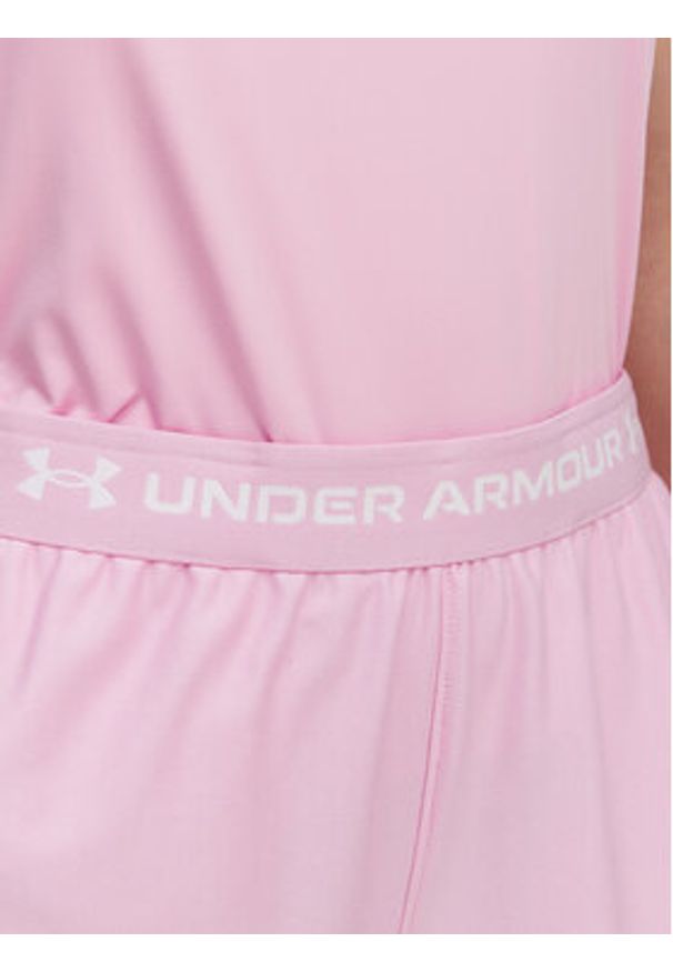 Under Armour Szorty sportowe Tech™ Play Up 1389882 Różowy jasny Regular Fit. Kolor: różowy. Materiał: syntetyk
