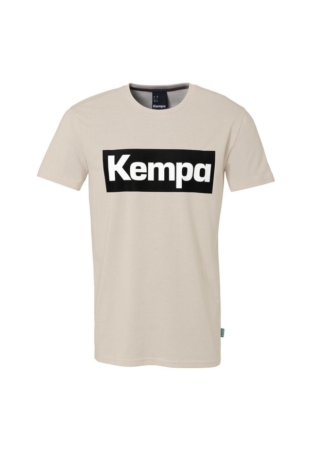 KEMPA - Koszulka Kempa Promo. Kolor: beżowy. Sport: piłka nożna