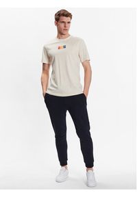 outhorn - Outhorn T-Shirt TTSHM458 Écru Regular Fit. Materiał: bawełna