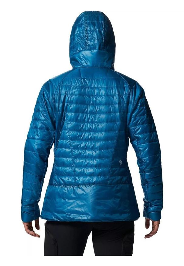 MOUNTAIN HARDWEAR - Kurtka przejściowa damska Mountain Hardwear Ghost Shadow Hoody. Kolor: niebieski. Materiał: syntetyk