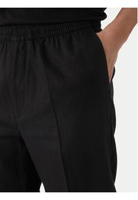Calvin Klein Spodnie materiałowe LV04LF619G Czarny Straight Fit. Kolor: czarny. Materiał: bawełna #3