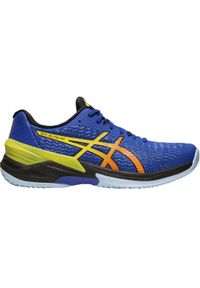 Asics Sky Elite FF 1051A031-400. Kolor: niebieski. Materiał: syntetyk. Szerokość cholewki: normalna. Sport: siatkówka #1