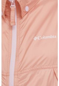 columbia - Columbia wiatrówka Paracutie kolor różowy przejściowa oversize 1989441-010. Kolor: różowy. Materiał: materiał #4