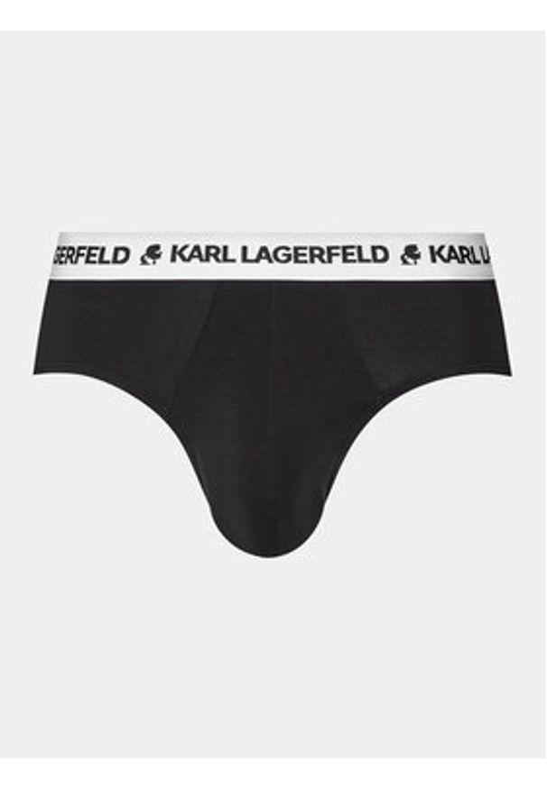 Karl Lagerfeld - KARL LAGERFELD Komplet 3 par slipów 235M2110 Kolorowy. Materiał: bawełna. Wzór: kolorowy