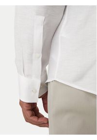 Calvin Klein Koszula LV019EU121 Biały Regular Fit. Kolor: biały. Materiał: lyocell #2