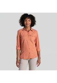 CRAGHOPPERS - Koszula przeciw komarom damska Craghoppers NosiLife Adventure LS Shirt III. Kolor: czerwony