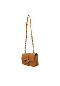 Pinko - PINKO Torebka Love One Mini Cl PE 25 PCPL 100059 A0F1 Brązowy. Kolor: brązowy. Materiał: skórzane #5