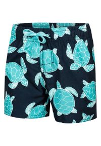 Aqua Speed - Szorty Pływackie Finn Turtles 12/14 Dla Dzieci. Kolor: wielokolorowy, niebieski, turkusowy #1