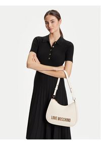 Love Moschino - LOVE MOSCHINO Torebka JC4021PP1NKD0110 Beżowy. Kolor: beżowy. Materiał: skórzane #5